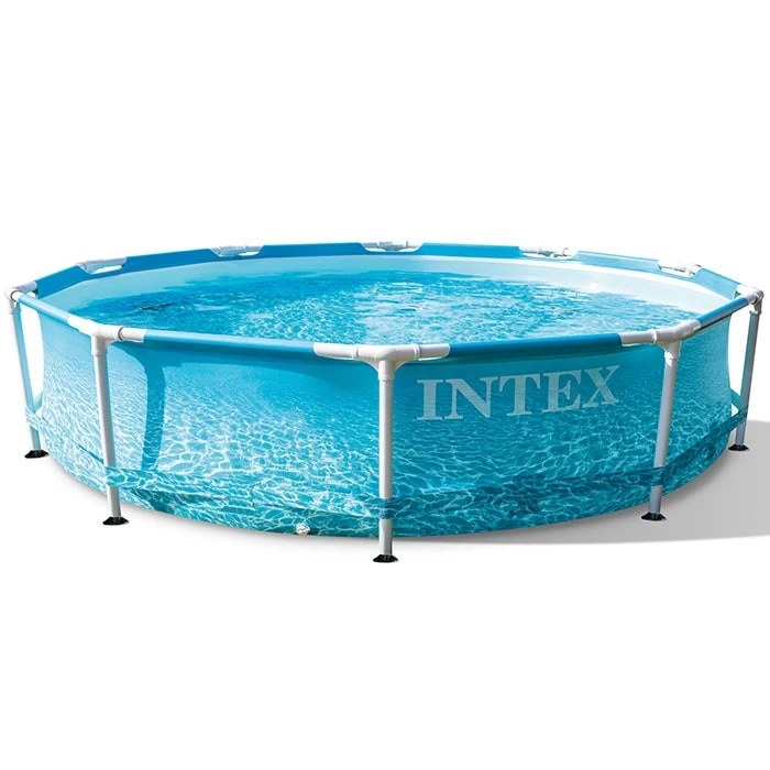 Piscine Tubulaire Intex Metal Frame Océan 3,05 X 0,76 M + Pompe Filtration à Cartouche 1 M³/h – Image 4
