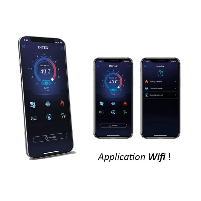 Spa Gonflable Intex PureSpa Carbone 4 Places â Image 19