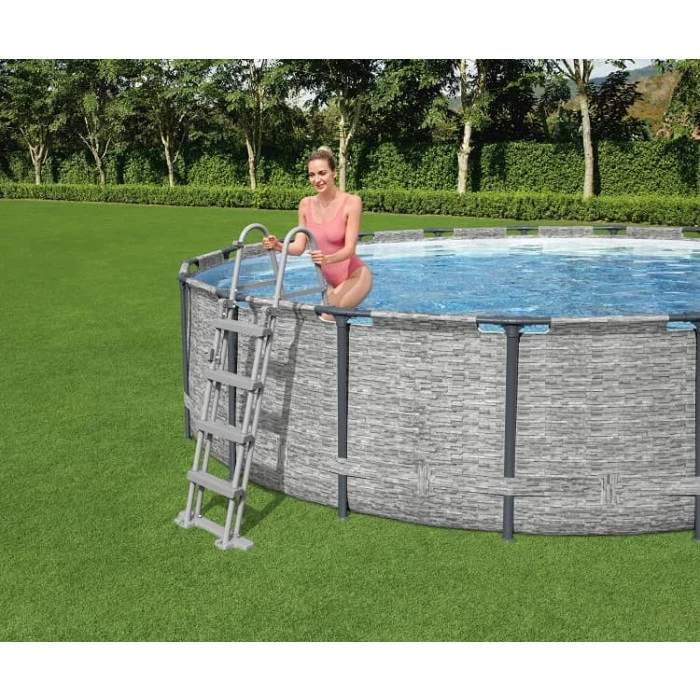 Piscine Tubulaire Ronde Bestway Steel Pro Max 5,49 X 1,22 M â Image 4