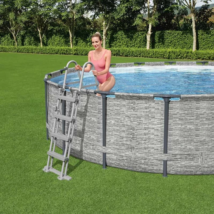 Piscine Tubulaire Ronde Bestway Steel Pro Max 4,88 X 1,22 M â Image 4