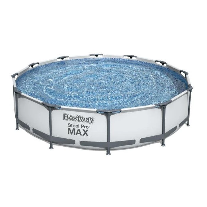 Piscine Tubulaire Ronde Bestway Steel Pro Max 3,66 X 0,76