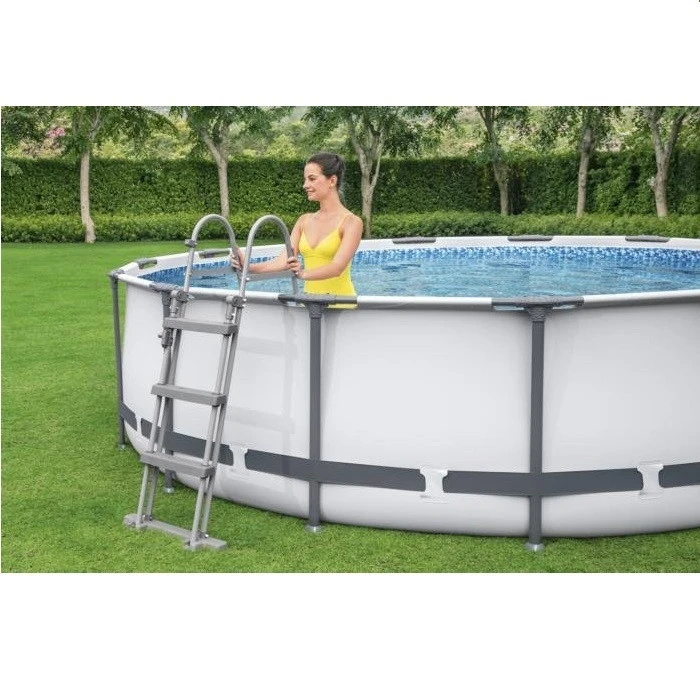 Piscine Tubulaire Ronde Bestway Steel Pro Maxâą 4,27 X 1,07 M â Image 4