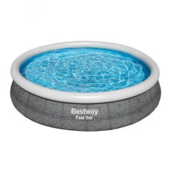 Piscine Autoportée Bestway Fast Set⹠Aspect Rotin 3,66 X 0,76 M