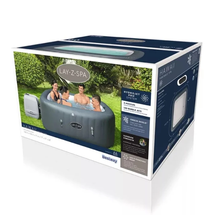 Spa Gonflable Bestway Lay-Z Spa HAWAII HydroJet Pro 6 Places â Image 7