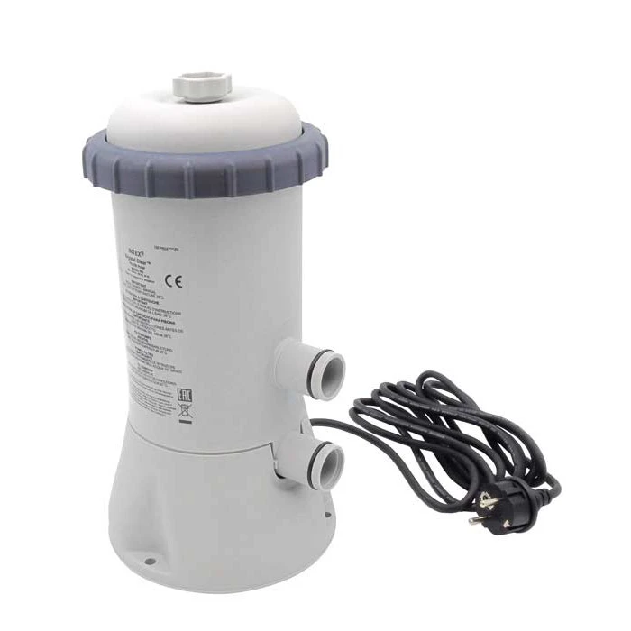 Piscine En Bois Rectangulaire Ubbink Sunwater 3,50 X 2,00 X 0,71 M - Liner Bleu â Image 5