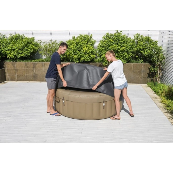 Couverture Thermique Pour Spa Rond Bestway Ă 196 X H 71 Cm â Image 6