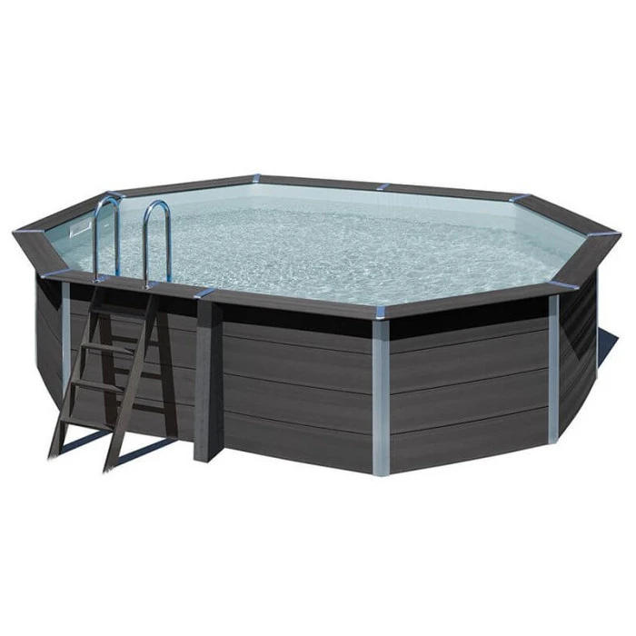 GRE Piscine Ovale Composite Gré - 5,24 X 3,86 X 1,24 M