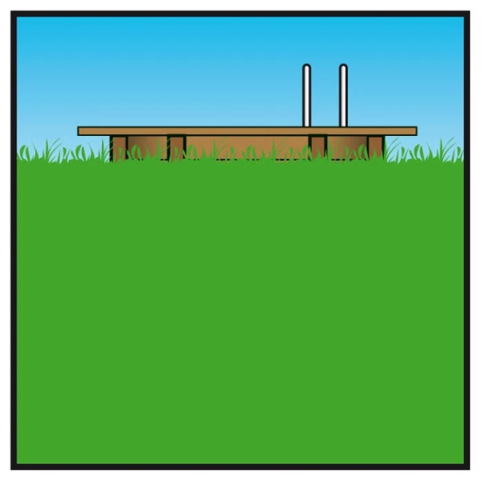 Piscine En Bois Rectangulaire Ubbink LinĂ©a 15,50 X 3,50 X 1,55 M - Liner Beige â Image 4