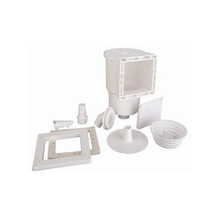 Ensemble Skimmer Pour Piscines Acier GRE - Blanc