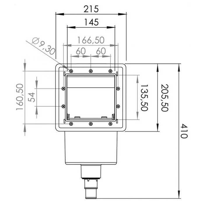 Ensemble Skimmer Pour Piscines Acier GRE - Blanc â Image 2