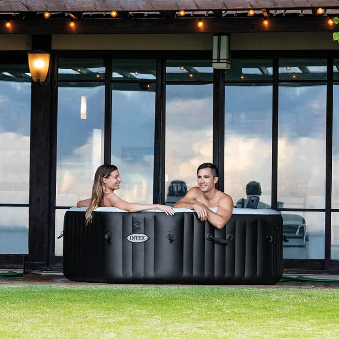 Spa Gonflable Intex PureSpa Carbone 4 Places â Image 7